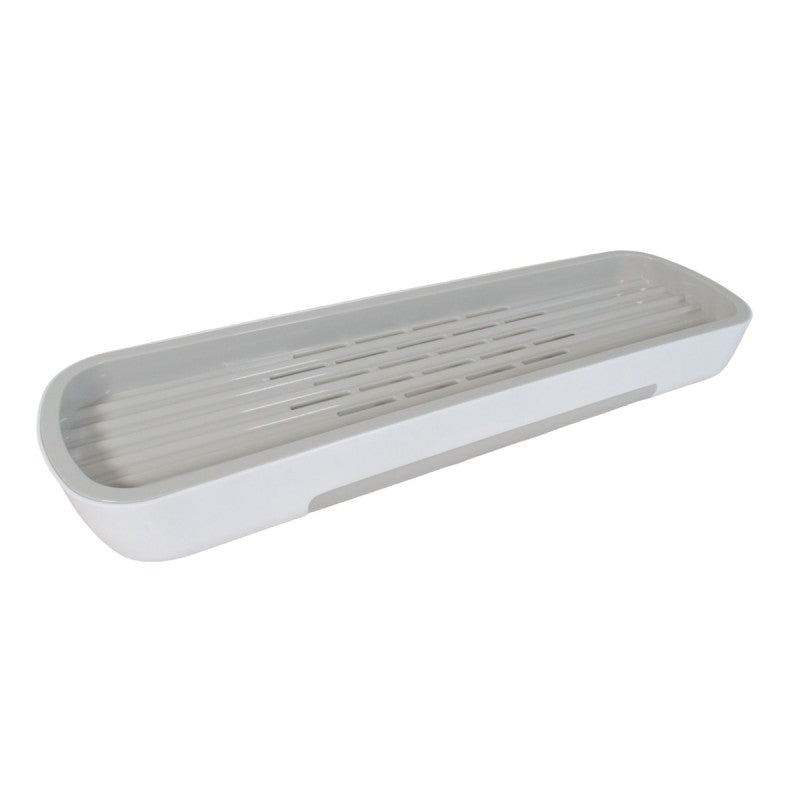 Pachet: Etajeră Baie 32x24x6cm + Etajeră Baie Multifuncțională 12x42x7cm  ❘ D5322 + D5324