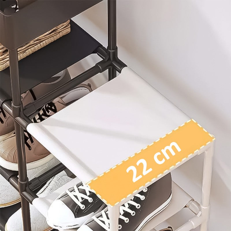 Pantofar Multifuncțional, 6 Nivele, 95 x 22 x 108 cm, Design Modern ❘ D5546