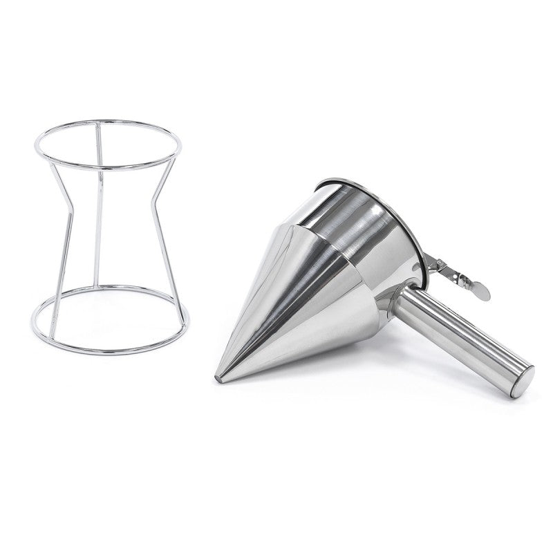 Dozator pentru Aluat și Topping, din Inox, cu Suport ❘ D5575