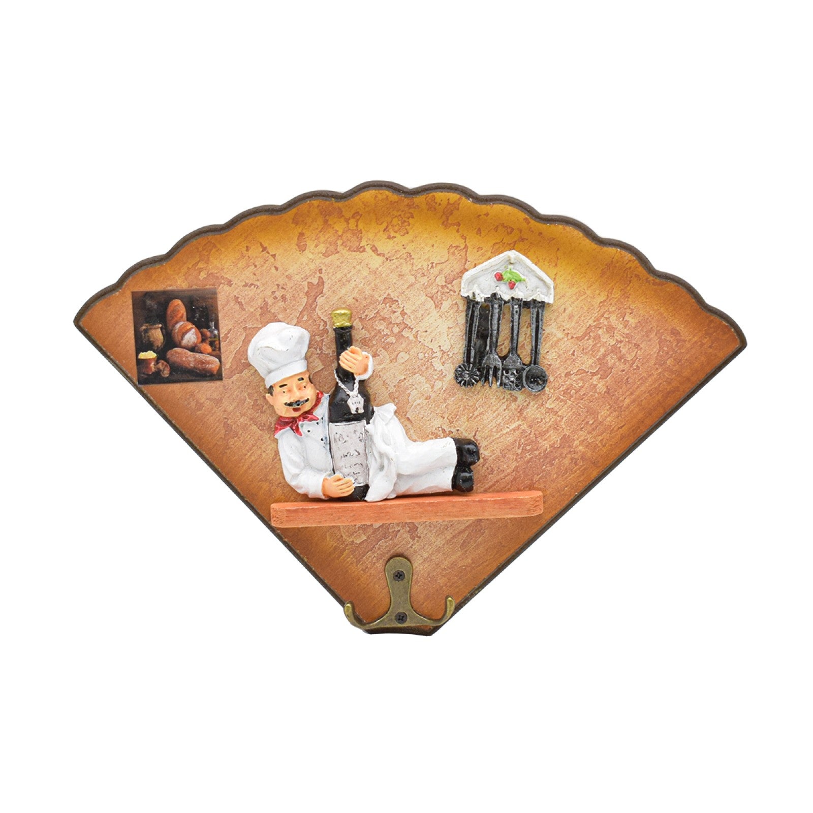 Cuier decorativ, 27,5 x 18 cm ❘ D56