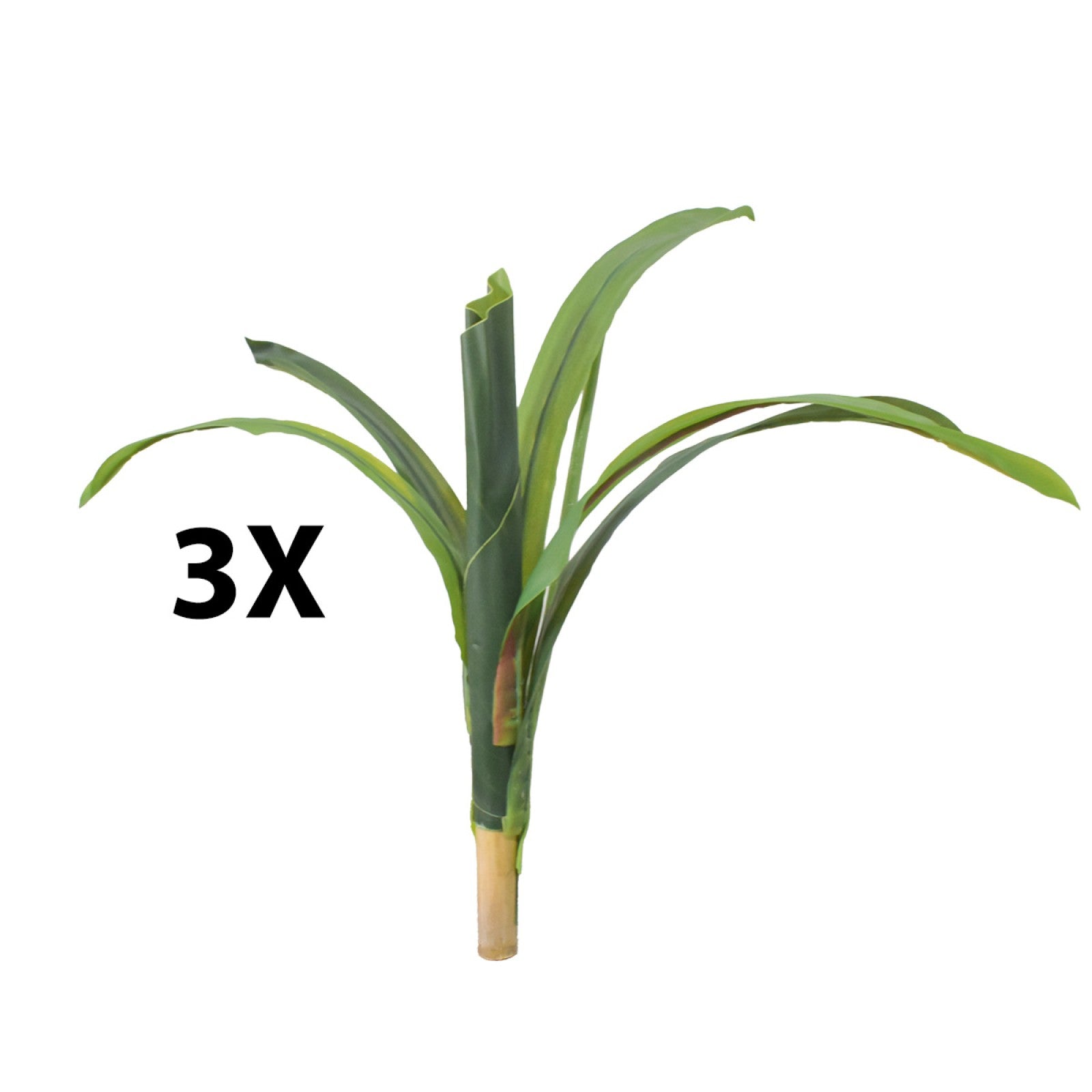 Orhidee molie fără ghiveci, 100x84 cm, Alb/Roz/Portocaliu ❘ D5621