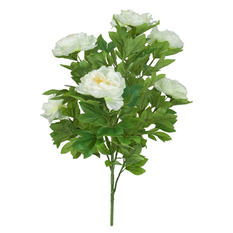 Plantă Artificială Bujor Chinezesc, fără Ghiveci, 90x60cm , Multiple Culori ❘ D5632