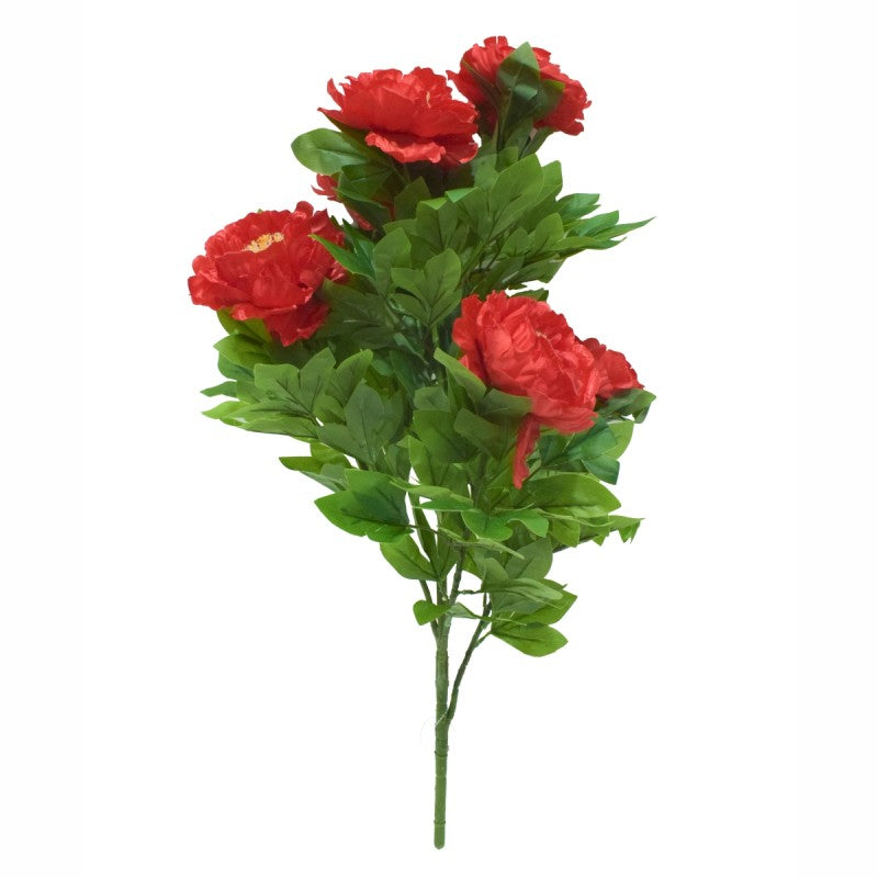 Plantă Artificială Bujor Chinezesc, fără Ghiveci, 90x60cm , Multiple Culori ❘ D5632