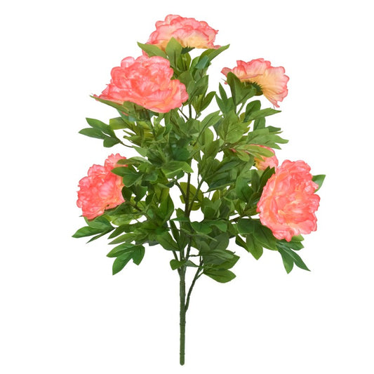 Plantă Artificială Bujor Chinezesc, fără Ghiveci, 90x60cm , Multiple Culori ❘ D5632