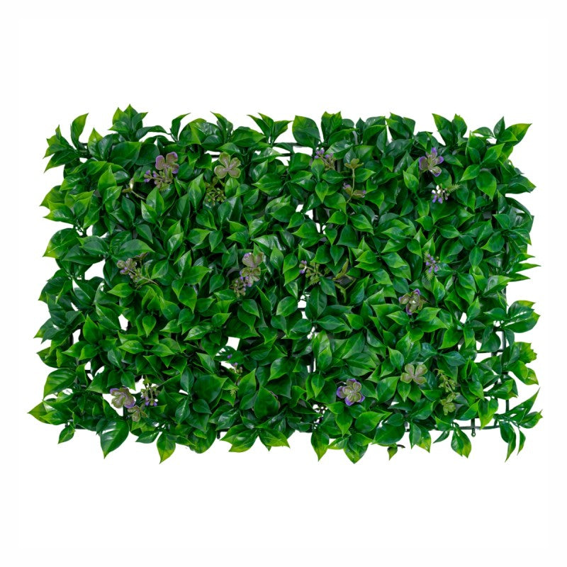 Panou din Plante Artificiale, cu Frunze, Verde Multicolor, 600x400mm, Diverse Modele | D5901 + D5897