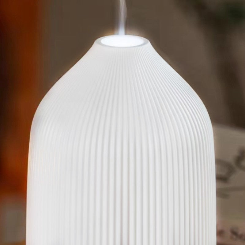 Umidificator cu aromaterapie, 85x150x85 mm, Alb + CADOU 2 x Uleiuri aromatice ❘ D6044