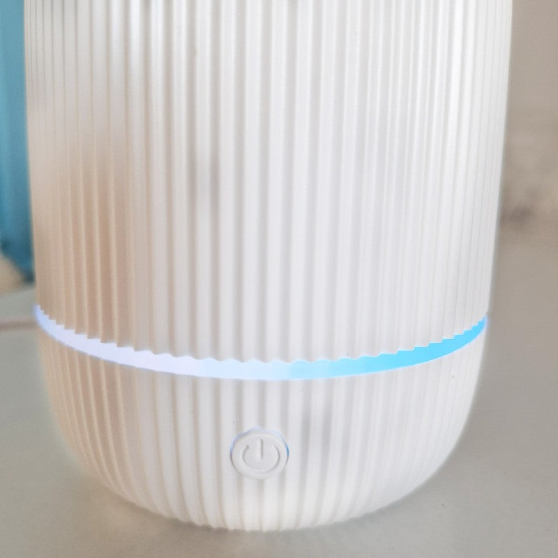 Umidificator cu aromaterapie, 85x150x85 mm, Alb + CADOU 2 x Uleiuri aromatice ❘ D6044