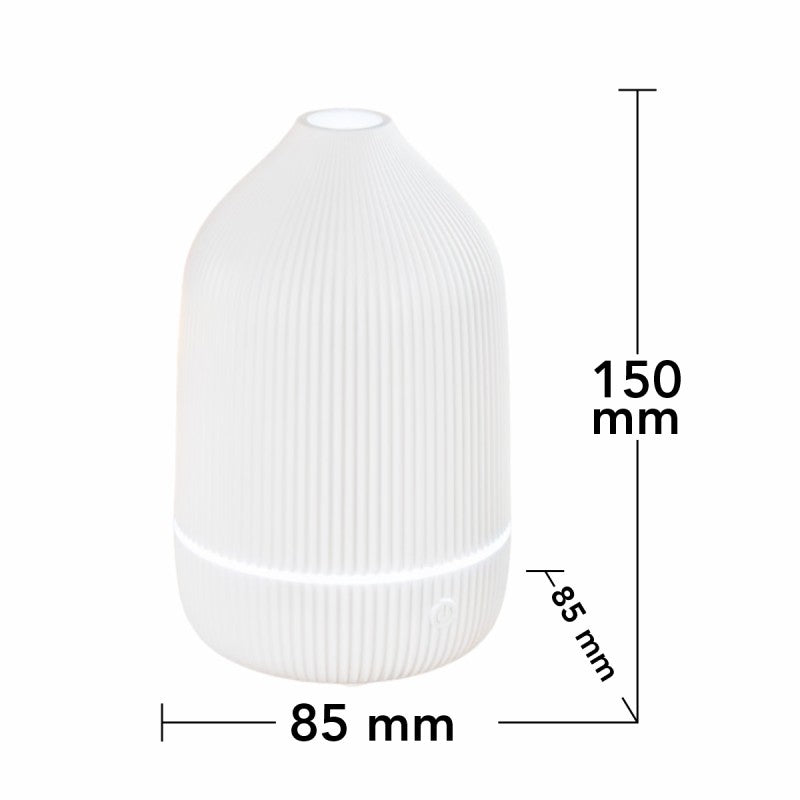 Umidificator cu Aromaterapie, 85 x 150 x 85 mm, Alb/Negru ❘ D6045 / D6044