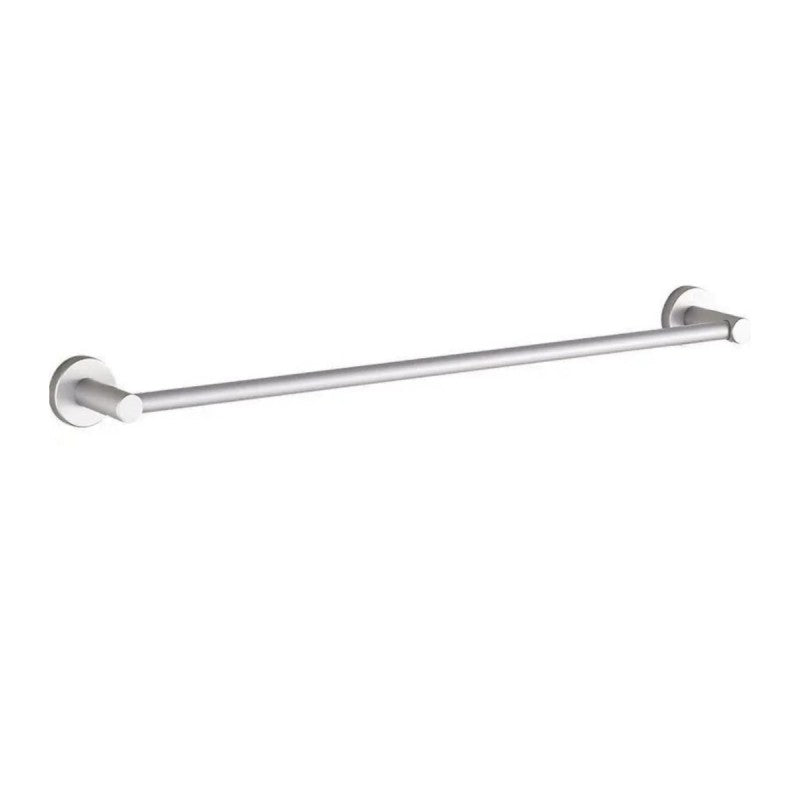 Suport pentru prosoape, aluminiu, 60x6.5 cm, Argintiu ❘ D6171