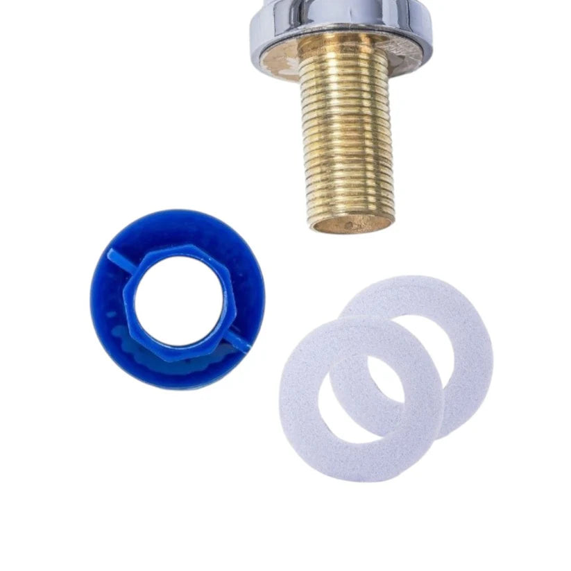 Baterie chiuvetă Naimeed pentru o singură alimentare (apă caldă sau rece) – design modern, rotire 360°, Argintiu ❘ D6187