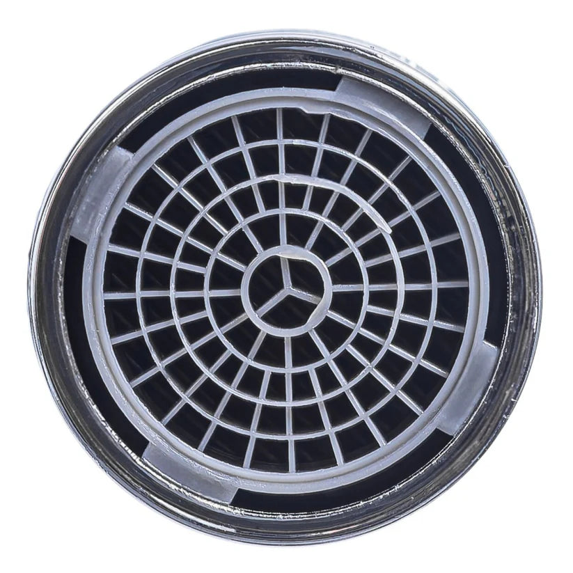 Baterie chiuvetă Naimeed pentru o singură alimentare (apă caldă sau rece) – design modern, rotire 360°, Argintiu ❘ D6187