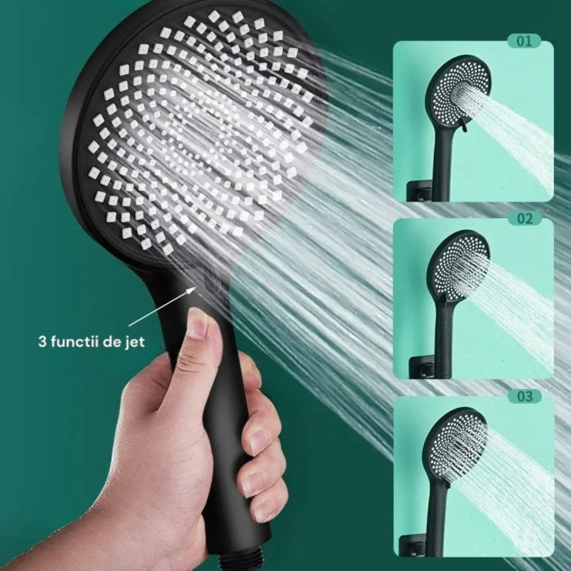 Pachet: Pară de duș universală + Cap robinet aerator universal ❘ D6188 / D4413