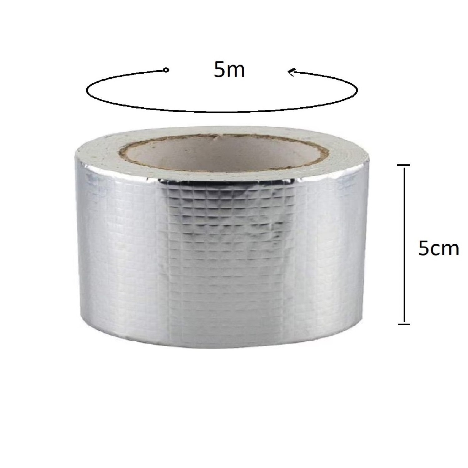 Set 3 x Bandă adezivă butilică, impermeabilă, izolatoare, 5m x 5cm x 1mm ❘ D6444