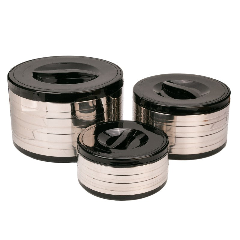 Caserole termice - set 3/4 piese, cu interior din inox, Naimeed, diverse modele ❘ D6708/D4813/D4792/D6702/D6706