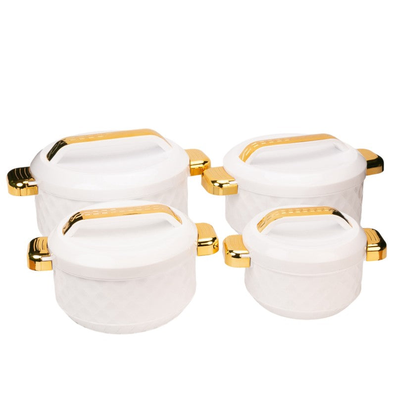 Caserole termice - set 3/4 piese, cu interior din inox, Naimeed, diverse modele ❘ D6721 / D6705 / D6722 /  D6709 /  D6710
