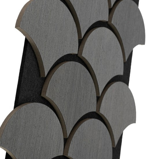 Set 5 Panouri Riflaje Acustice Decorative, MDF și Pâslă, 60x40x1.8cm, Multiple Variante ❘ D6762 / D6763 / D6764