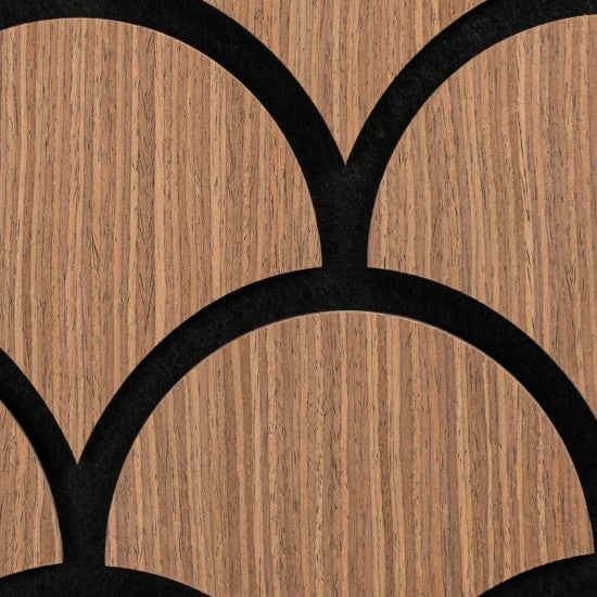 Set 5 Panouri Riflaje Acustice Decorative, MDF și Pâslă, 60x40x1.8cm, Multiple Variante ❘ D6762 / D6763 / D6764