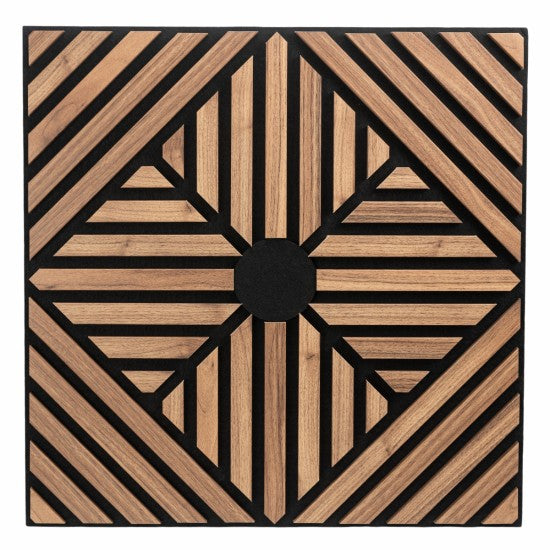 Set 5 Panouri Riflaje Acustice Decorative, MDF și Pâslă, 60x60x1.8cm, Multiple Variante ❘ D6766 / D6765 / D6770 / D6767