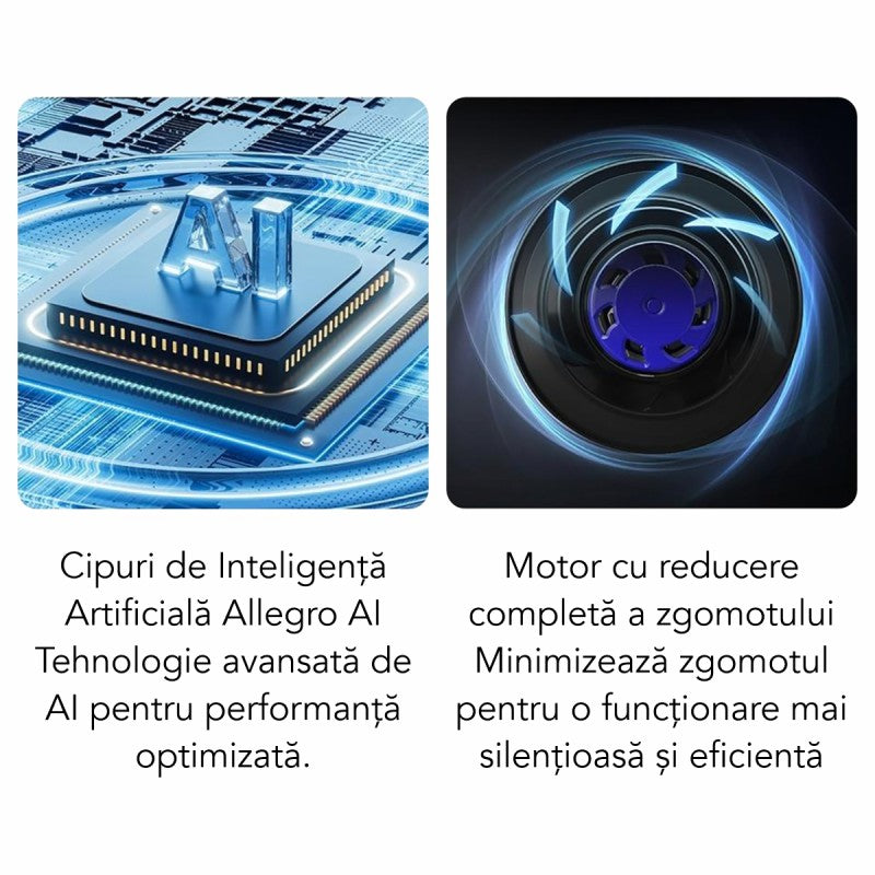 Robot Curățare Geamuri Liectroux YW710, 2500Pa, Baterie 650 mAh, Protecție Anti-Cădere, Autonomie 30 min, Capacitate 90ml, 215 x 215 x 63 mm / D6811