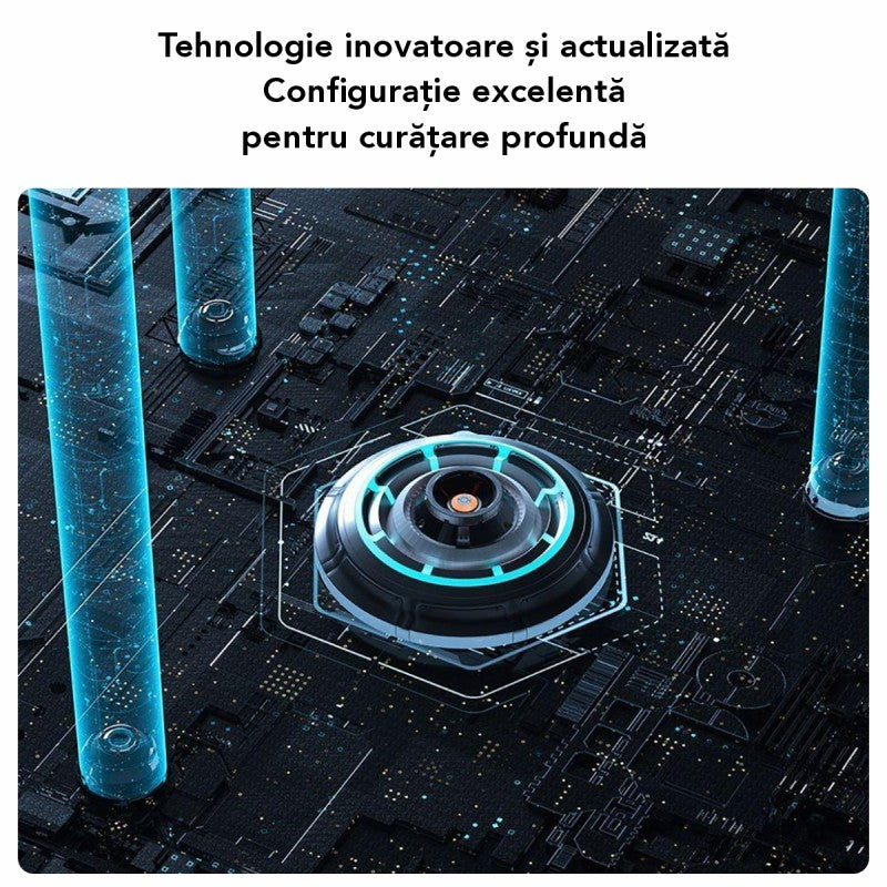Robot Curățare Geamuri Liectroux YW710, 2500Pa, Baterie 650 mAh, Protecție Anti-Cădere, Autonomie 30 min, Capacitate 90ml, 215 x 215 x 63 mm / D6811