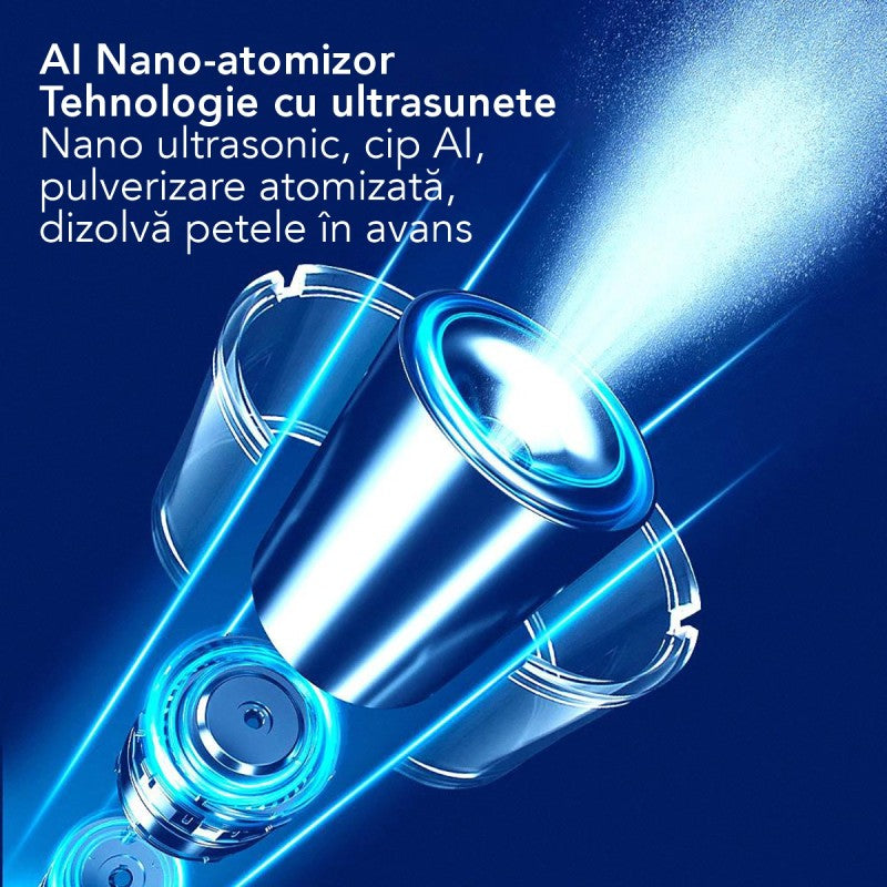 Robot Curățare Geamuri Liectroux YW710, 2500Pa, Baterie 650 mAh, Protecție Anti-Cădere, Autonomie 30 min, Capacitate 90ml, 215 x 215 x 63 mm / D6811
