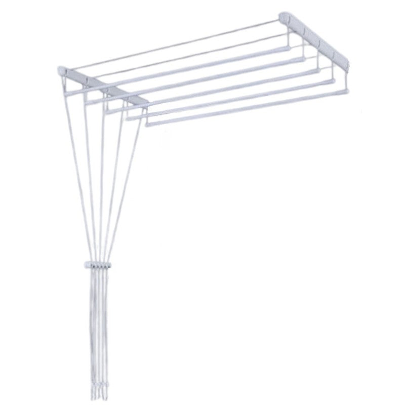 Uscător Rufe de Tavan, Metalic, 5 Bare, 180x50x320cm ❘ D6840