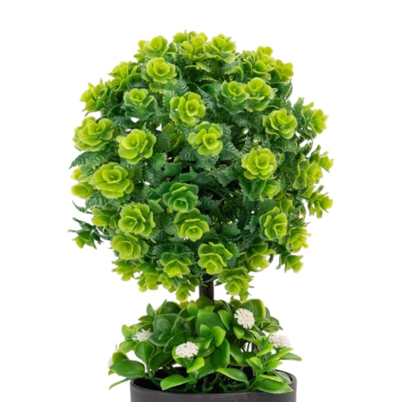 Pachet: 3 x Copac Artificial, cu ghiveci, 24x8 cm ❘ D6918 / D6919/ D6917