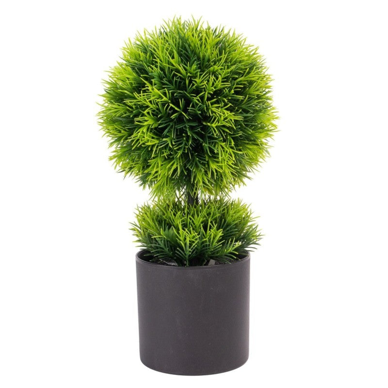Pachet: 3 x Copac Artificial, cu ghiveci, 24x8 cm ❘ D6918 / D6919/ D6917