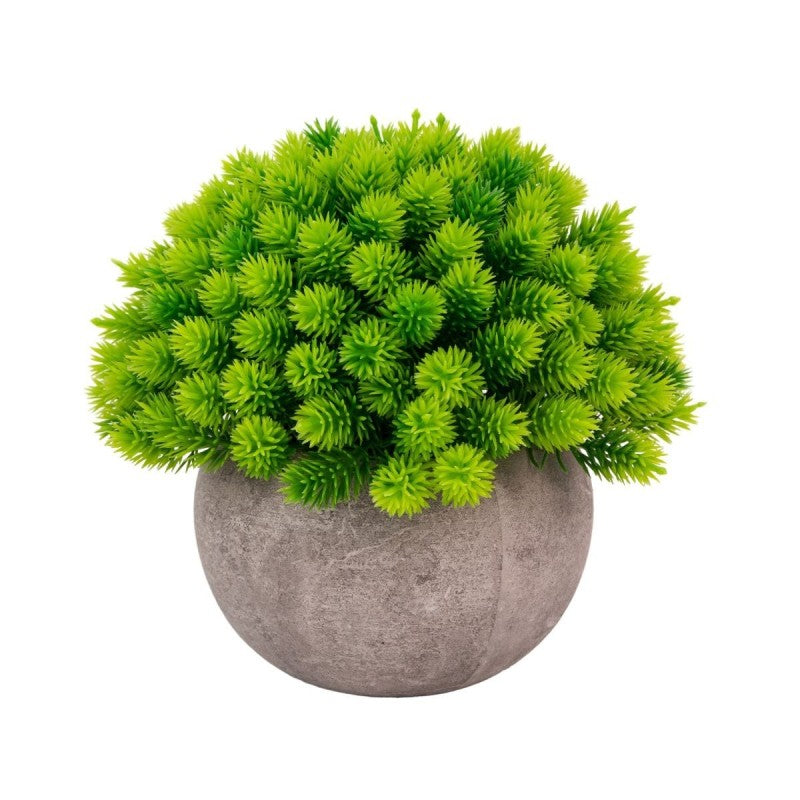 Pachet: 3 x Plante Artificiale, ghiveci de hârtie, 12x10 cm ❘ D6932 / D6935 / D6925
