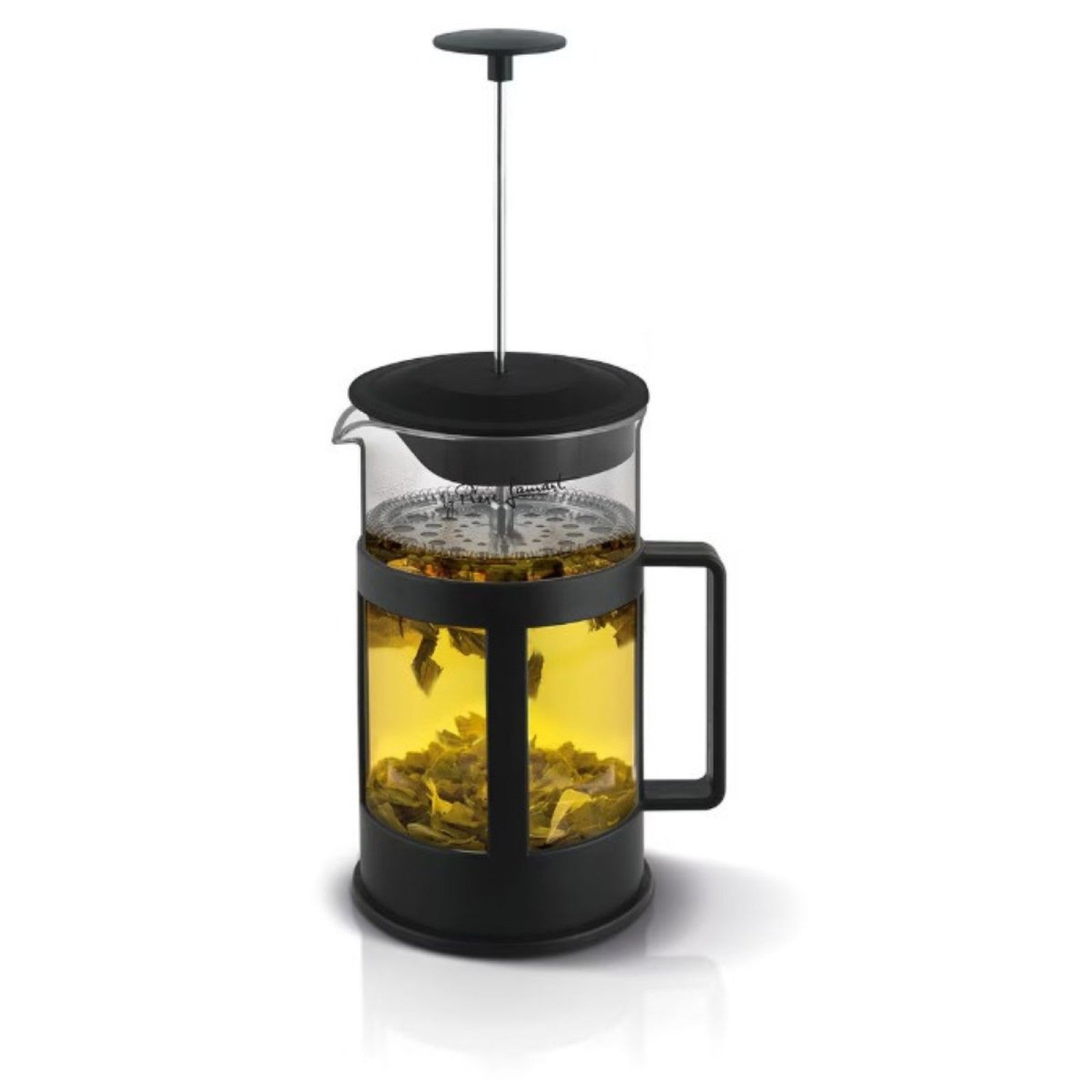 Set: Ibric electric Sokany 500 ml, 800W, Negru/Inox + Infuzor de cafea și ceai French Press, 800 ml, Sticlă/Oțel inoxidabil ❘ DC/DL-203 / D6970