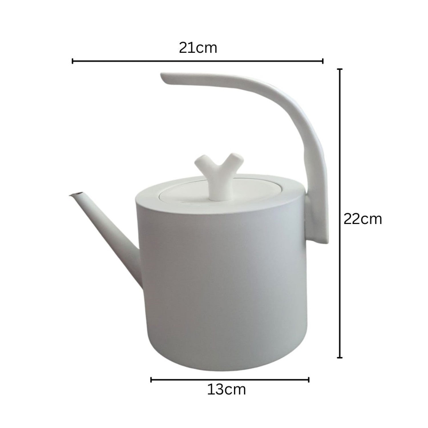 Ceainic cu Capac, Design Elegant, Oțel Inoxidabil/Plastic, 1500ml, 22x21x13cm, Diverse Culori ❘ D6977