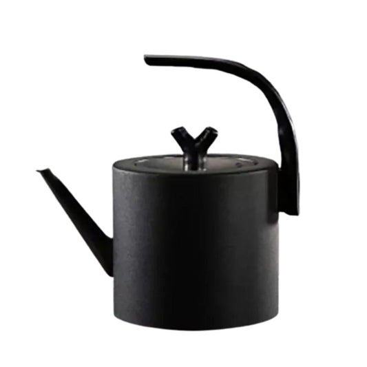 Ceainic cu Capac, Design Elegant, Oțel Inoxidabil/Plastic, 1500ml, 22x21x13cm, Diverse Culori ❘ D6977