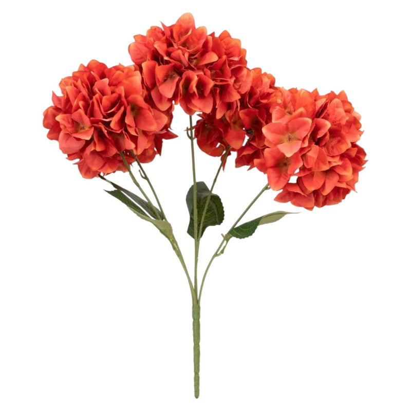 Buchet hortensie artificială cu 5 ramuri și 6 capete, 50 cm ❘ diverse culori