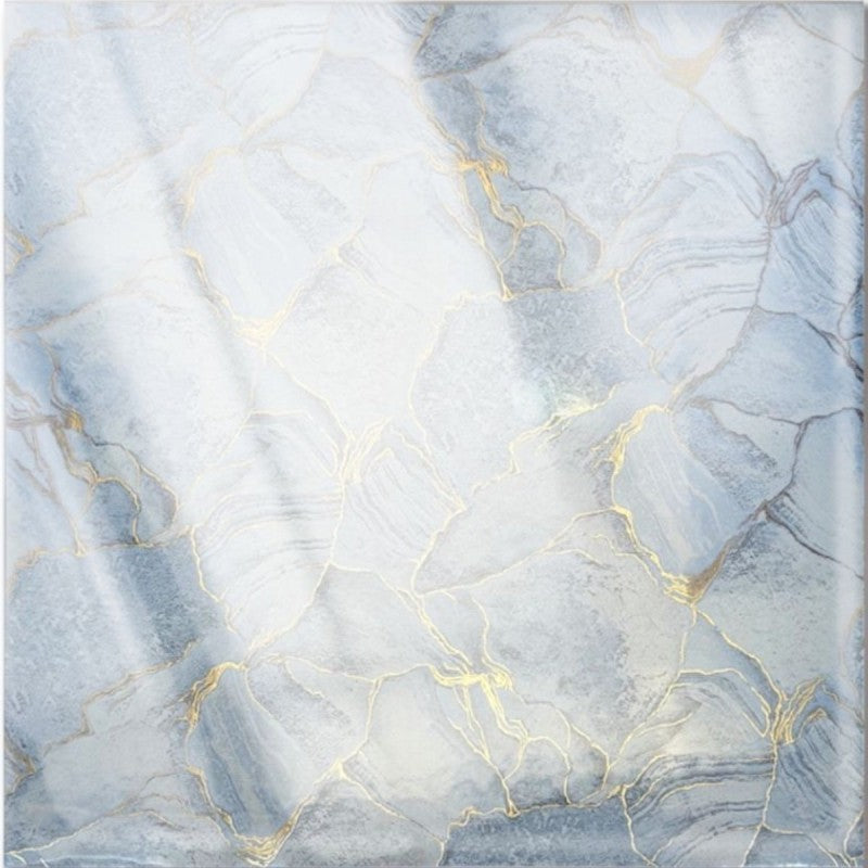 Set 6 panouri decorative autoadezive cu folie de aluminiu, efect marmură, suprafața acoperită 1.08 m², 60x30 cm, diverse culori ❘ D71__