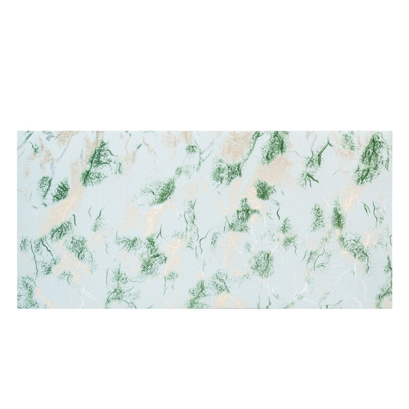 Set 6 panouri decorative autoadezive cu folie de aluminiu, efect marmură, suprafața acoperită 1.08 m², 60x30 cm, diverse culori ❘ D71__