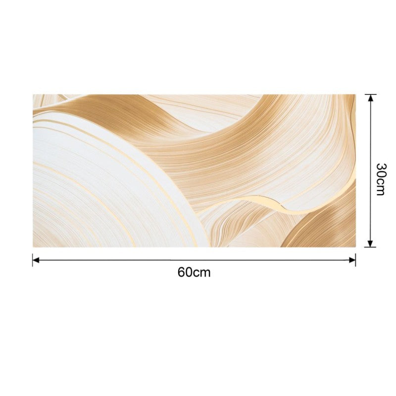 Set 6 Panouri Decorative Autoadezive cu Folie de Aluminiu, Efect Marmură, Suprafață Acoperită 1.08 m², 60x30 cm, Diverse Modele ❘ D7130 / D7119 / D7111