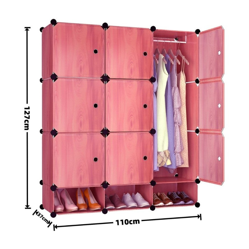 Dulap Modular, 9/12 Uși, Naimeed | Multiple Culori și Dimensiuni