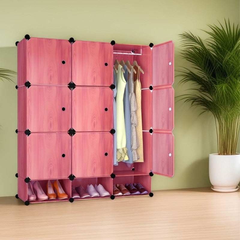 Dulap Modular, 9/12 Uși, Naimeed | Multiple Culori și Dimensiuni