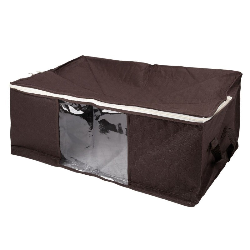Set 3 Organizatoare cu Fereastră Vizibilă, Maro | D7694+D7695+D7696