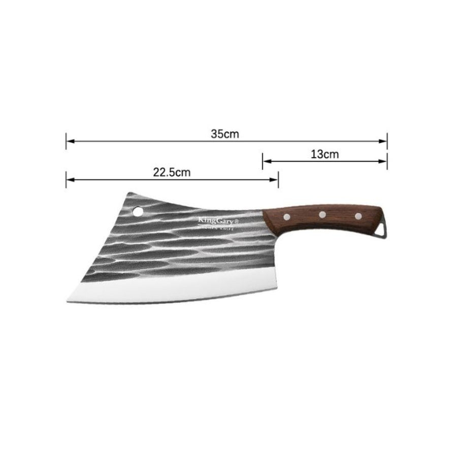 Satâr profesional de măcelărie NAIMEED D7799 | D7800, Lamă din inox și mâner din lemn