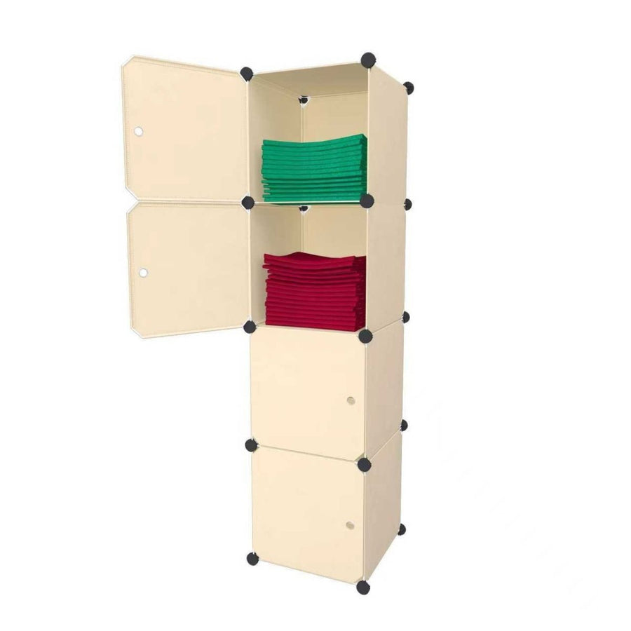 Dulap/Pantofar Modular, 4 uși, 37x37x148cm, Naimeed | D7921/D7920/D7919
