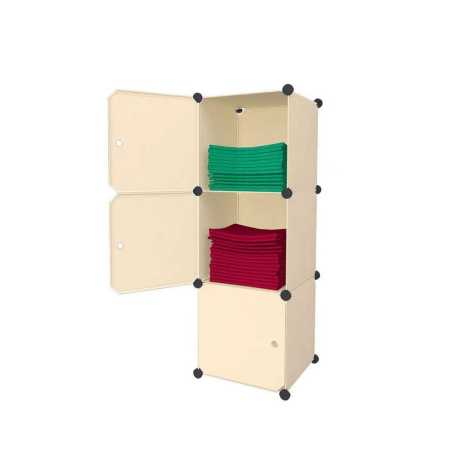 Dulap/Pantofar Modular, 3 usi, 37x37x110cm, Naimeed | D7922 | D7923 | D7924