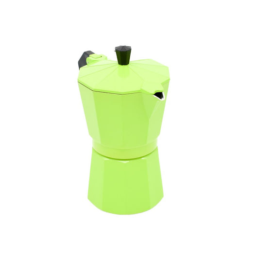 Set: Cafetieră MOKA, 6 cafele, 300 ml + Cafetieră MOKA, 1 cafea, Verde ❘ DC3-Verde / Dc-1