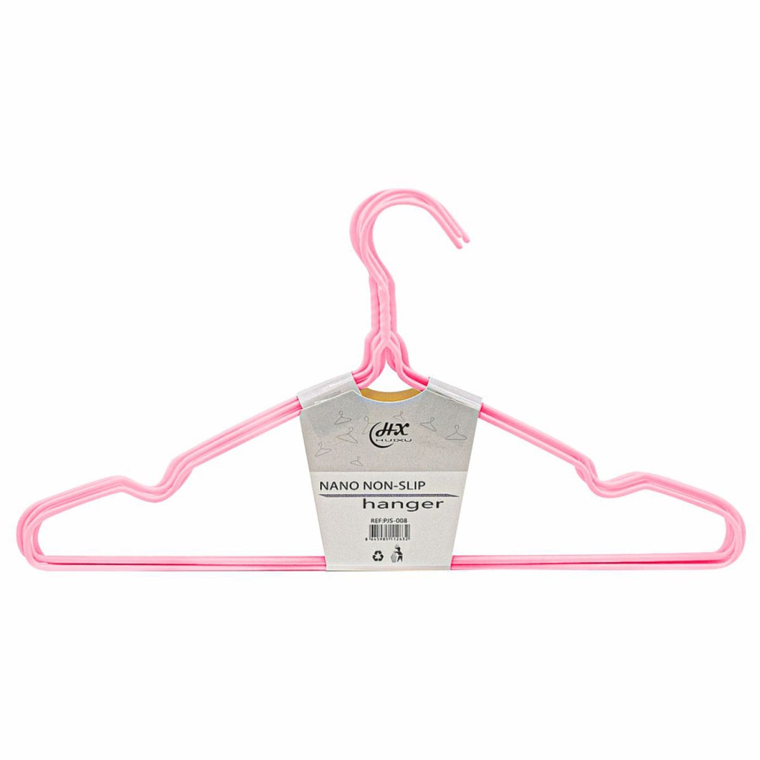 Set: Dulap Modular, 15 Uși, 197x110x37cm, Roz + Set 10 umerase, haine copii, 29x17cm, Roz| D7144 + D5543