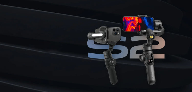 Gimbal Aochuan SMART S2, cu 3 Axe, Aplicație Dedicată, Content Creator Edition, Negru Mat | D6733