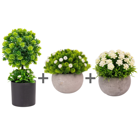 Pachet: 3 x Plante Artificiale ❘ D6926 / D6929 / D6918