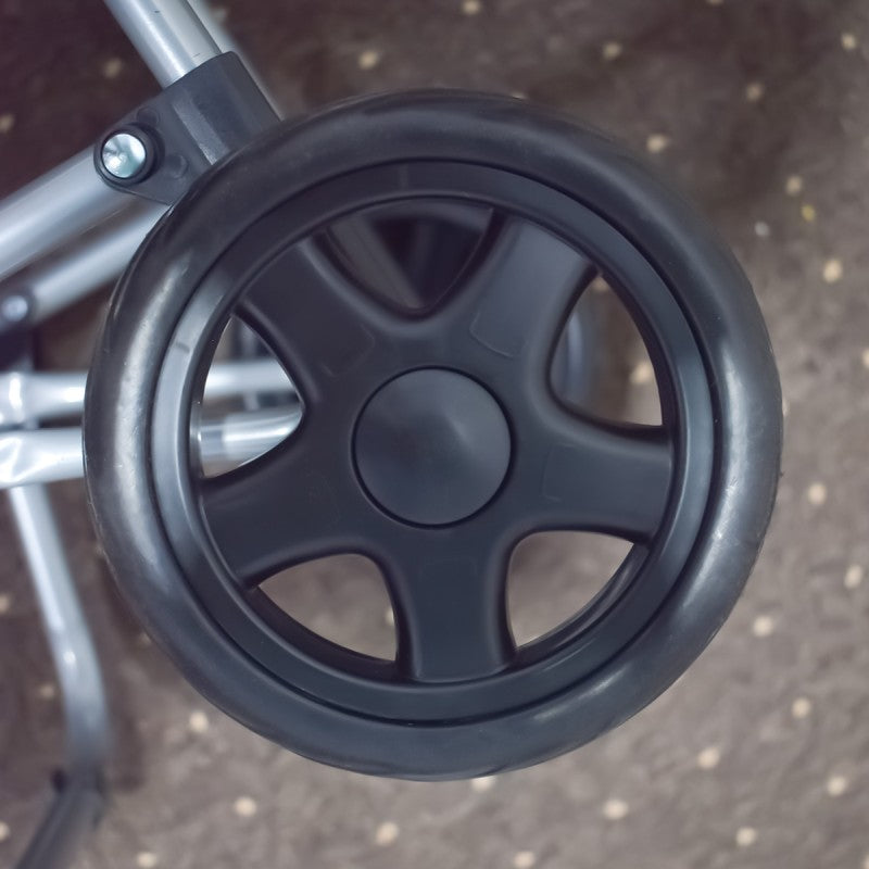 Cărucior de piață pliabil, cadru din aluminiu, 2 roți, 43 L, diverse culori ❘ D4945