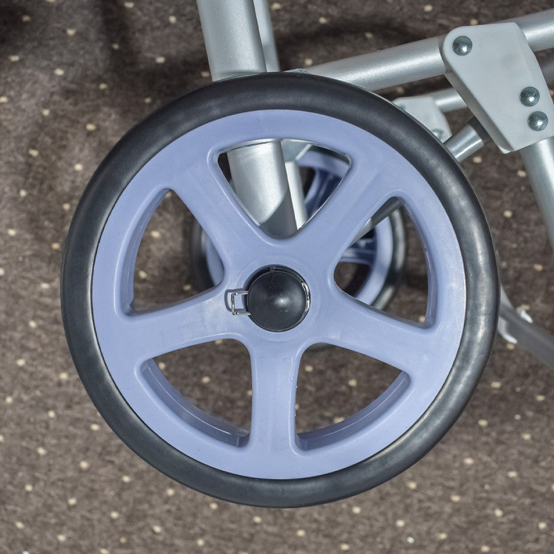 Cărucior de piață pliabil, cadru din aluminiu, 2 roți, 49 L ❘ D4949