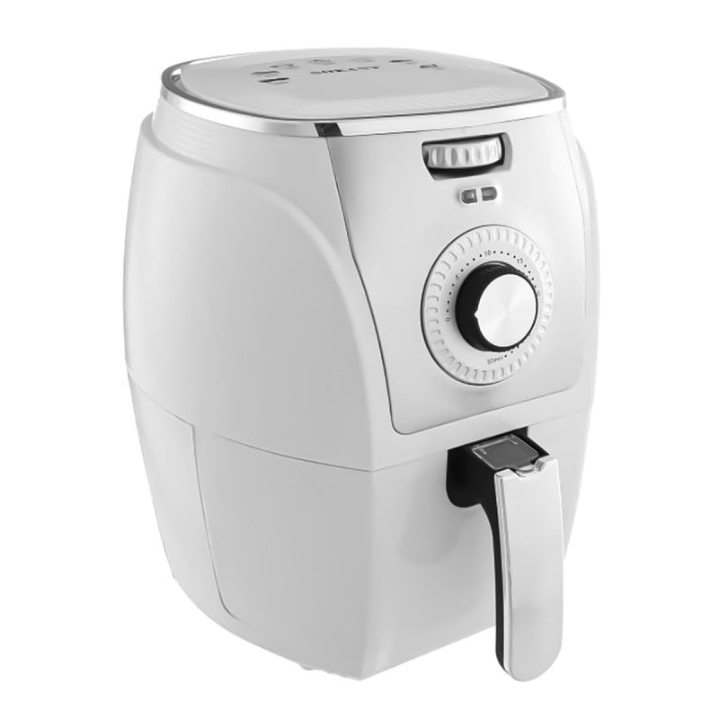 Friteuză fără ulei Sokany, 5L, 1500W, Alb + CADOU 100 x Hârtie de copt pentru friteuză, air fryer, cuptor cu microunde, Maro ❘ SE-3010 / D5142-maro-tava