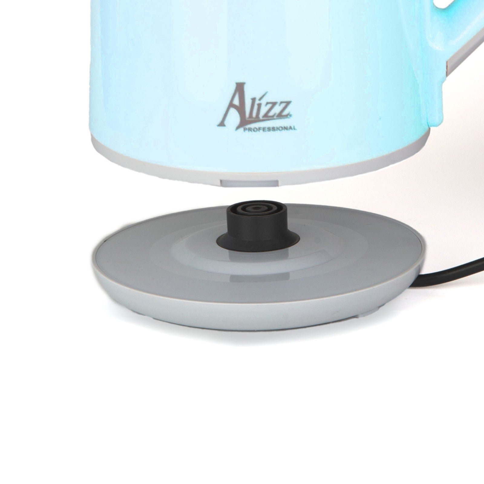 Fierbător Alizz, 1800W, capacitate 2.3L, control temperatură, indicator luminos, Albastru/Crem ❘ SK-0702